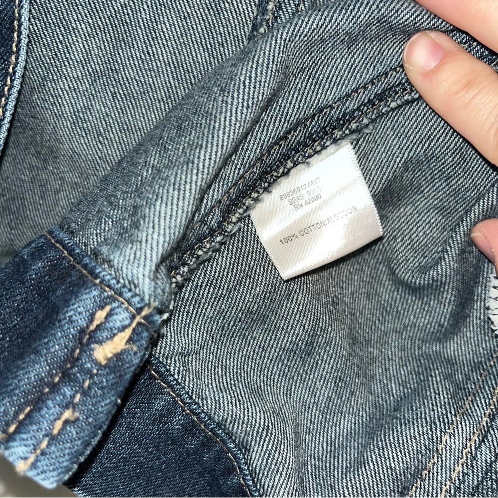 Route 66 Blue Jean Jacket Classic Style - Picture 4 of 5